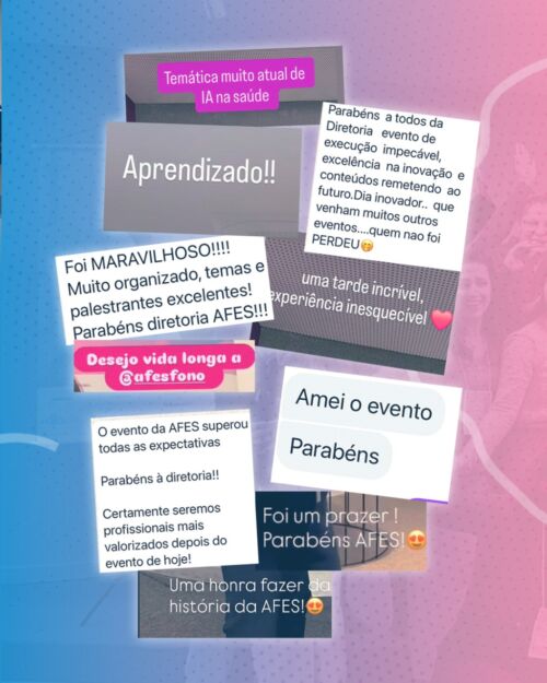 2 I Simpósio AFES Feedback