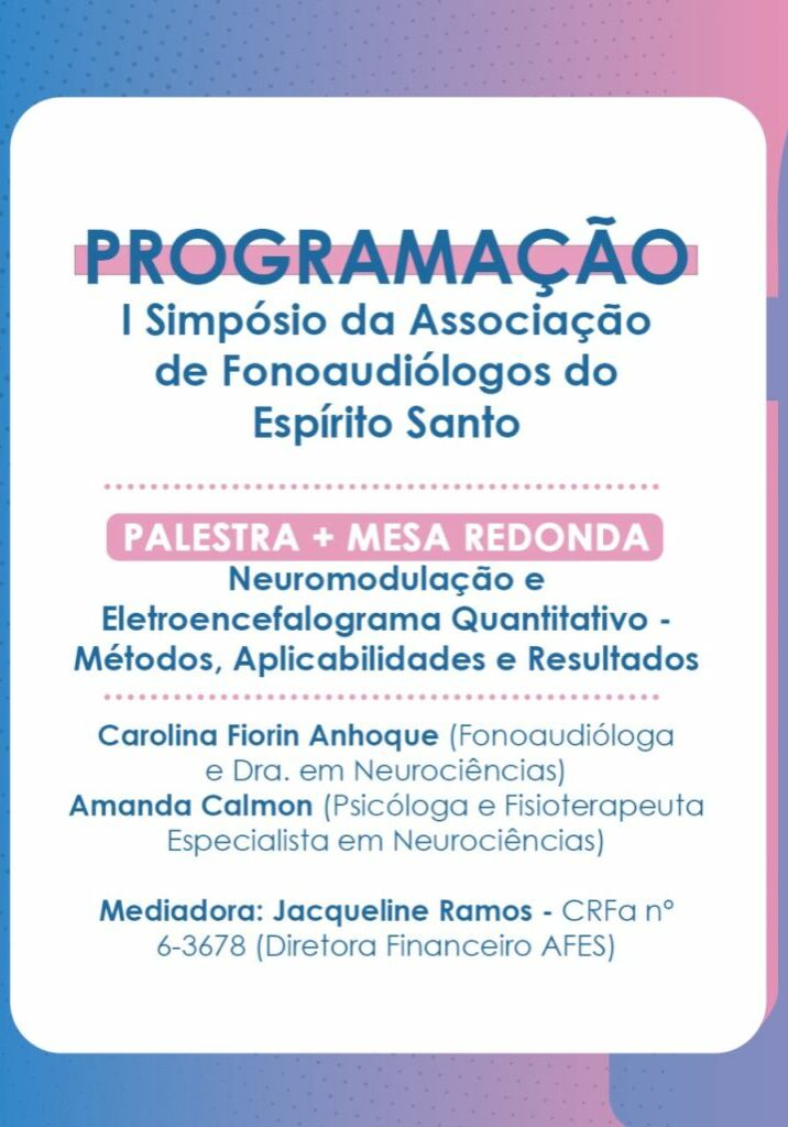 Programação Simpósio AFES 5